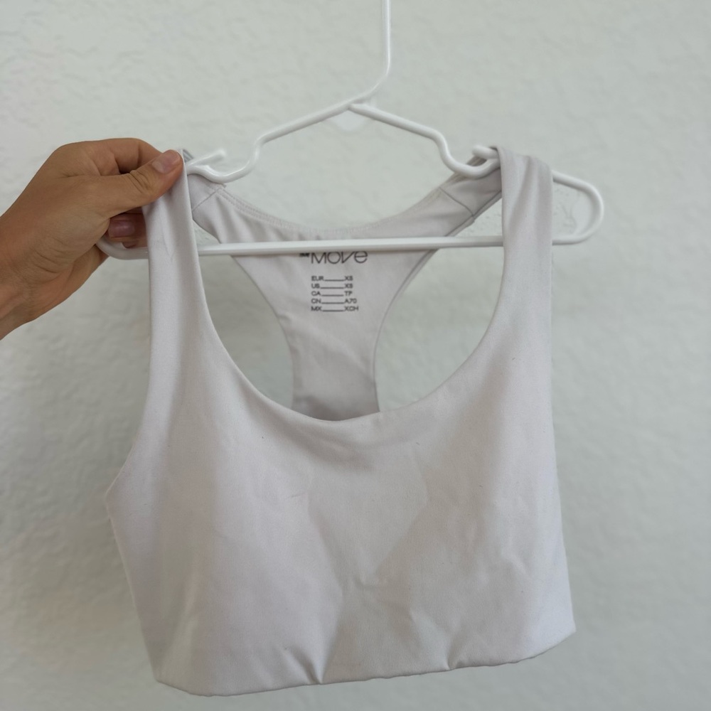 H&M White Sports Bra